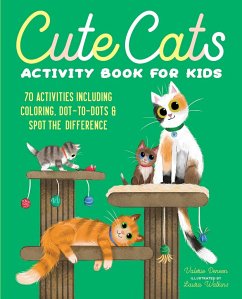 Cute Cats Activity Book for Kids - Deneen, Valerie