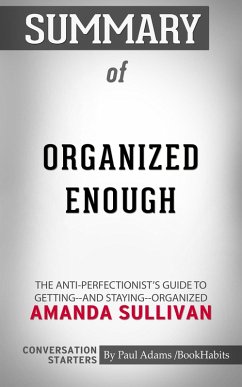 Cover Summary of Organized Enough (eBook, ePUB)