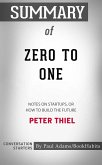 Summary of Zero to One (eBook, ePUB)