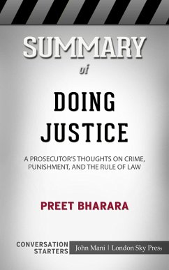 Cover Summary of Doing Justice (eBook, ePUB)