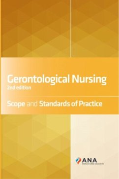 Cover Gerontological Nursing: Scope and Standards of Practice