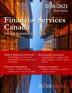 Financial Services Canada, 2020/21 - Grey House Canada