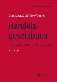 Handelsgesetzbuch - Bittner, Carsten;Bodenstedt, Marius;Fabig, Philine;Stuhlfelner, Ulrich;Cordes, Martin
