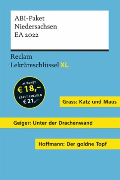 Lektüreschlüssel XL. ABI-Paket Niedersachsen EA 2022 - Spreckelsen, Wolfgang;Feuchert, Sascha;Neubauer, Martin