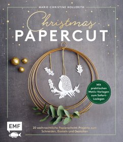 Christmas Papercut - Weihnachtliche Papierschnitt-Projekte zum Schneiden, Basteln und Gestalten (eBook, ePUB) - Hollerith, Marie-Christine