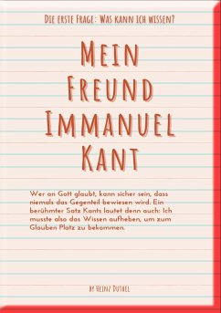 Mein Freund Immanuel Kant (eBook, ePUB) - Duthel, Heinz