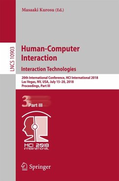 Human-Computer Interaction. Interaction Technologies (eBook, PDF)