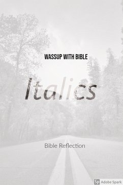 Cover Bible Italics (eBook, ePUB)