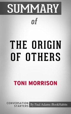 Cover Summary of The Origin of Others (eBook, ePUB)