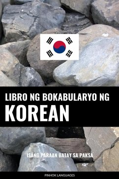 Cover Libro ng Bokabularyo ng Korean (eBook, ePUB)