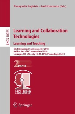 Learning and Collaboration Technologies. Learning and Teaching (eBook, PDF)