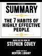 Extended Summary Of The 7 Habits Of... - Bild 1