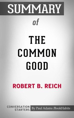 Cover Summary of The Common Good (eBook, ePUB)