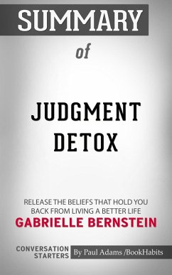 Cover Summary of Judgment Detox (eBook, ePUB)
