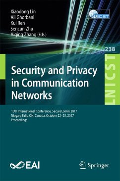 Cover Security and Privacy in Communication Networks (eBook, PDF)