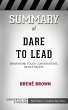 Summary of Dare to Lead: Brave Work.... - Bild 1