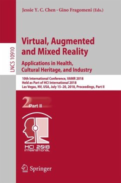 Virtual, Augmented and Mixed Reality: Applications in Health, Cultural Heritage, and Industry (eBook, PDF)