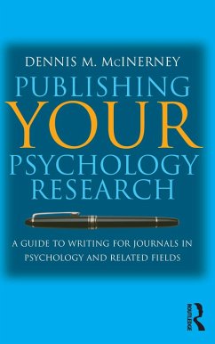 Publishing Your Psychology Research (eBook, PDF) - McInerney, Dennis M