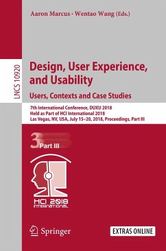Design, User Experience, and Usability: Users, Contexts and Case Studies (eBook, PDF)