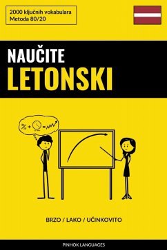 Cover Naucite Letonski - Brzo / Lako / Ucinkovito (eBook, ePUB)