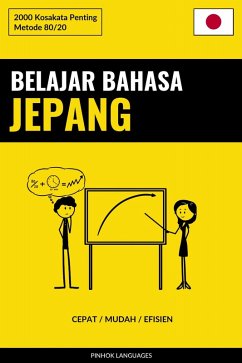 Cover Belajar Bahasa Jepang - Cepat / Mudah / Efisien (eBook, ePUB)
