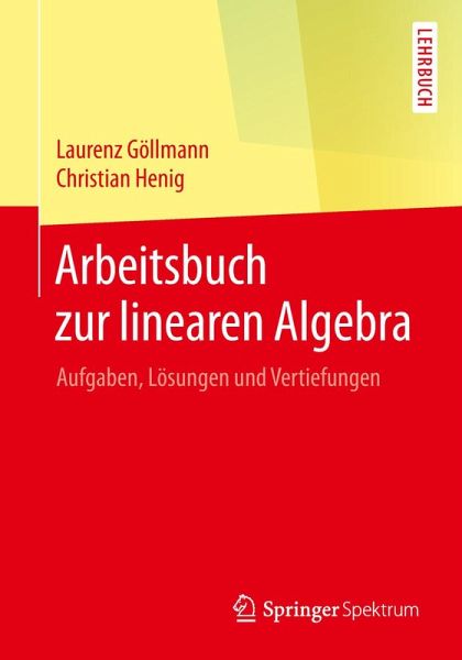 Arbeitsbuch zur linearen Algebra (eBook, PDF)