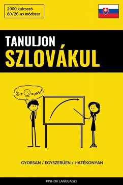 Cover Tanuljon Szlovákul - Gyorsan / Egyszeruen / Hatékonyan (eBook, ePUB)