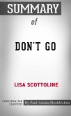 Summary of Don't Go (eBook, ePUB)