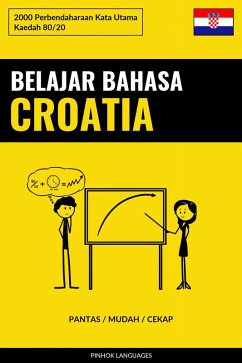 Cover Belajar Bahasa Croatia - Pantas / Mudah / Cekap (eBook, ePUB)