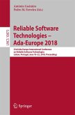 Reliable Software Technologies - Ada-Europe 2018 (eBook, PDF)