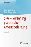 SPA - Screening psychischer Arbeitsbelastung (eBook, PDF)