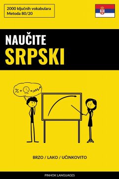 Cover Naucite Srpski - Brzo / Lako / Ucinkovito (eBook, ePUB)
