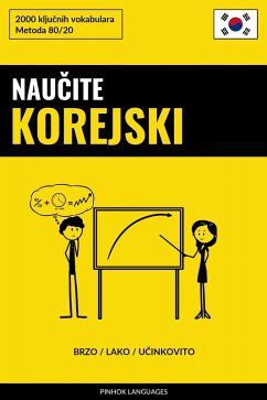 Cover Naucite Korejski - Brzo / Lako / Ucinkovito (eBook, ePUB)