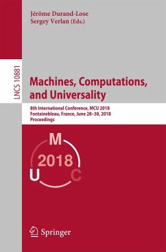 Machines, Computations, and Universality (eBook, PDF)