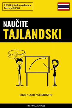 Cover Naucite Tajlandski - Brzo / Lako / Ucinkovito (eBook, ePUB)