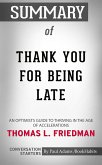 Summary of Thank You for Being Late (eBook, ePUB)