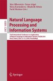 Natural Language Processing and Information Systems (eBook, PDF)