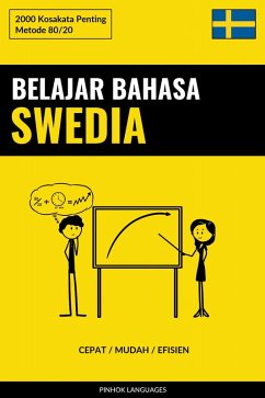 Cover Belajar Bahasa Swedia - Cepat / Mudah / Efisien (eBook, ePUB)