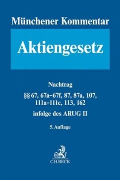 Cover Münchener Kommentar zum Aktiengesetz Band 1a/2a: Nachtrag. AktG