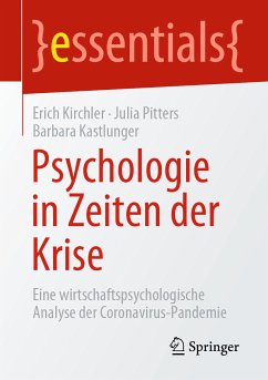 Psychologie in Zeiten der Krise (eBook, PDF) - Kirchler, Erich; Pitters, Julia; Kastlunger, Barbara