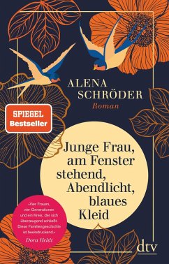 Junge Frau, am Fenster stehend, Abendlicht, blaues Kleid (eBook, ePUB) - Schröder, Alena