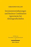 Investorenvereinbarungen und Business Combination Agreements bei Aktiengesellschaften (eBook, PDF)