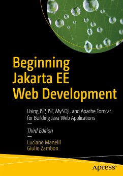 Beginning Jakarta EE Web Development (eBook, PDF) - Manelli, Luciano; Zambon, Giulio