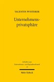 Unternehmensprivatsphäre (eBook, PDF)