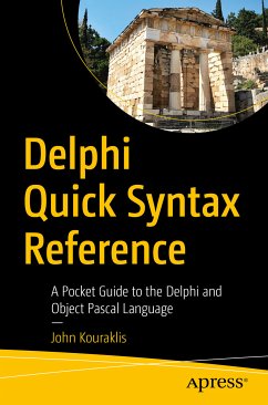 Delphi Quick Syntax Reference (eBook, PDF) - Kouraklis, John