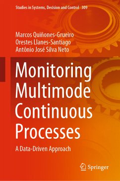 Monitoring Multimode Continuous Processes (eBook, PDF) - Quiñones-Grueiro, Marcos; Llanes-Santiago, Orestes; Silva Neto, Antônio José