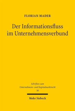 Cover Der Informationsfluss im Unternehmensverbund (eBook, PDF)