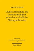 Grundrechtsbindung und Grundrechtsfähigkeit gemischtwirtschaftlicher Aktiengesellschaften (eBook, PDF)