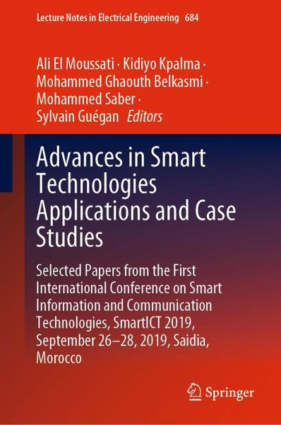Advances in Smart Technologies Applications and Case Studies (eBook, PDF)