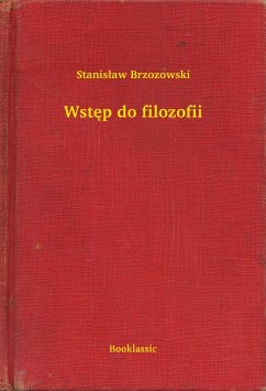 Wstep do filozofii (eBook, ePUB) - Brzozowski, Stanislaw